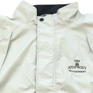 Adidas ClimaShell Storm Golf Jacket Men XL Gray‎ Short Sleeve Windbreaker 2003